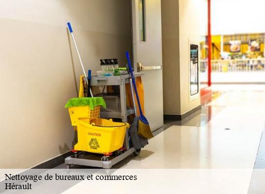 Nettoyage de bureaux et commerces 34 Hérault  Entreprise de nettoyage Baptiste BJK