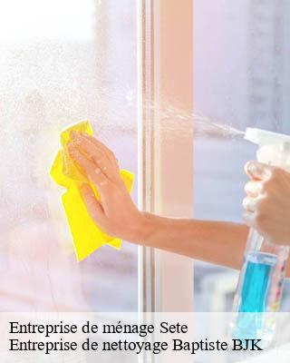 Entreprise de ménage  sete-34200 Entreprise de nettoyage Baptiste BJK