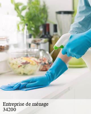 Entreprise de ménage  sete-34200 Entreprise de nettoyage Baptiste BJK