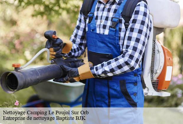 Nettoyage Camping  le-poujol-sur-orb-34600 Entreprise de nettoyage Baptiste BJK