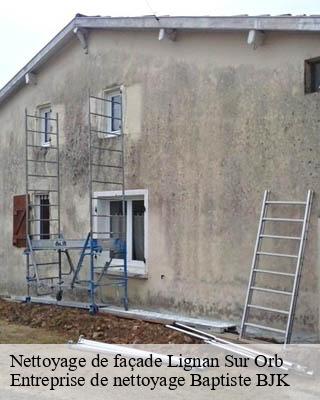 Nettoyage de façade  lignan-sur-orb-34490 Entreprise de nettoyage Baptiste BJK