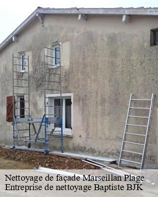 Nettoyage de façade  marseillan-plage-34340 Entreprise de nettoyage Baptiste BJK
