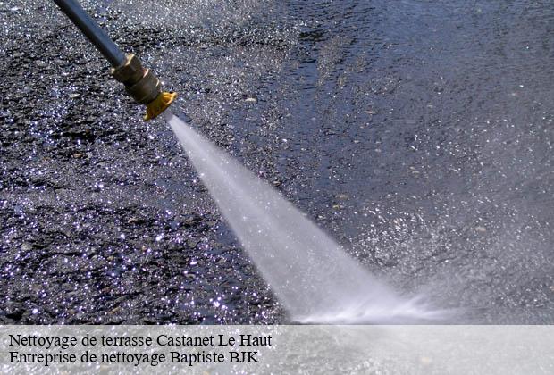 Nettoyage de terrasse  castanet-le-haut-34610 Entreprise de nettoyage Baptiste BJK