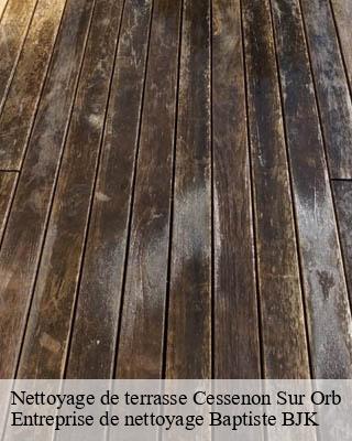 Nettoyage de terrasse  cessenon-sur-orb-34460 Entreprise de nettoyage Baptiste BJK