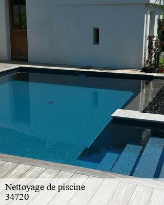 Nettoyage de piscine  caux-34720 Entreprise de nettoyage Baptiste BJK