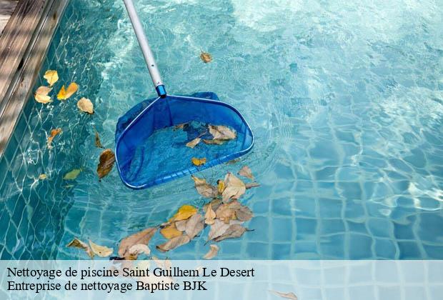 Nettoyage de piscine  saint-guilhem-le-desert-34150 Entreprise de nettoyage Baptiste BJK
