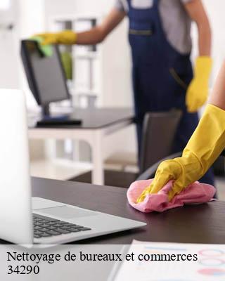 Nettoyage de bureaux et commerces  montblanc-34290 Entreprise de nettoyage Baptiste BJK